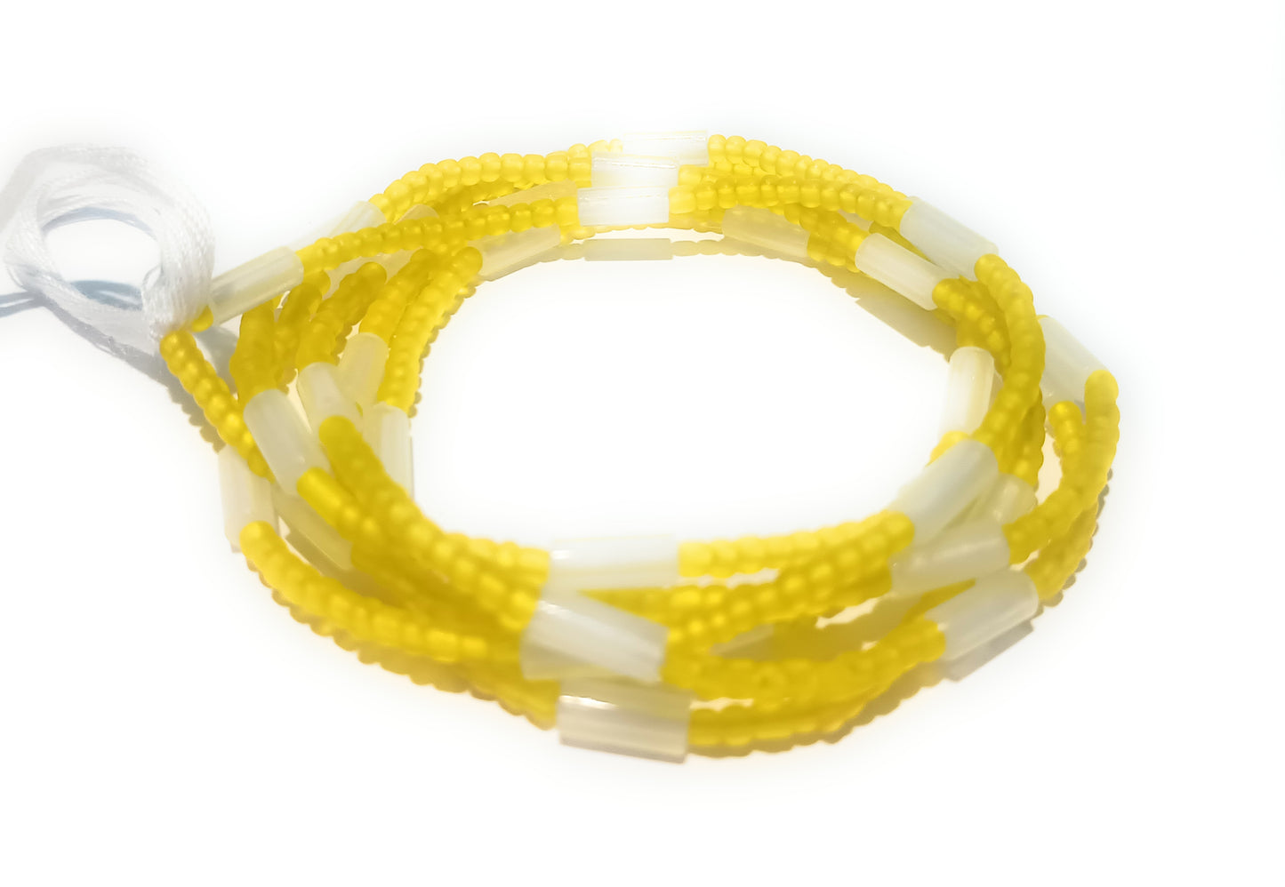 Colorful Glow-in-the-Dark Waist Beads, 44-Inch Tie-On Strand
