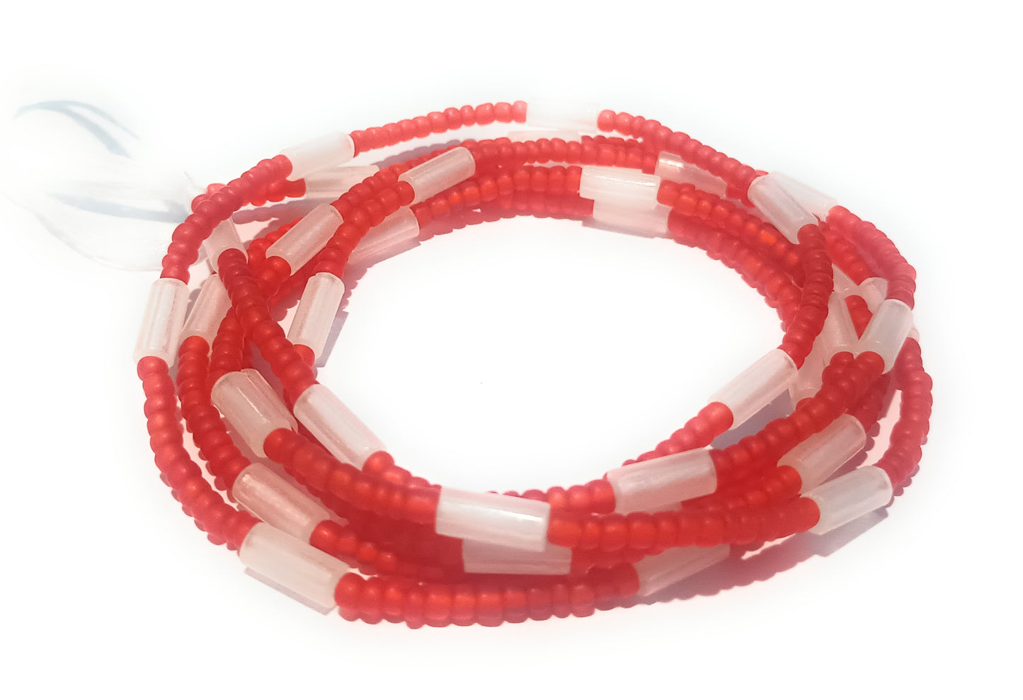 Colorful Glow-in-the-Dark Waist Beads, 44-Inch Tie-On Strand