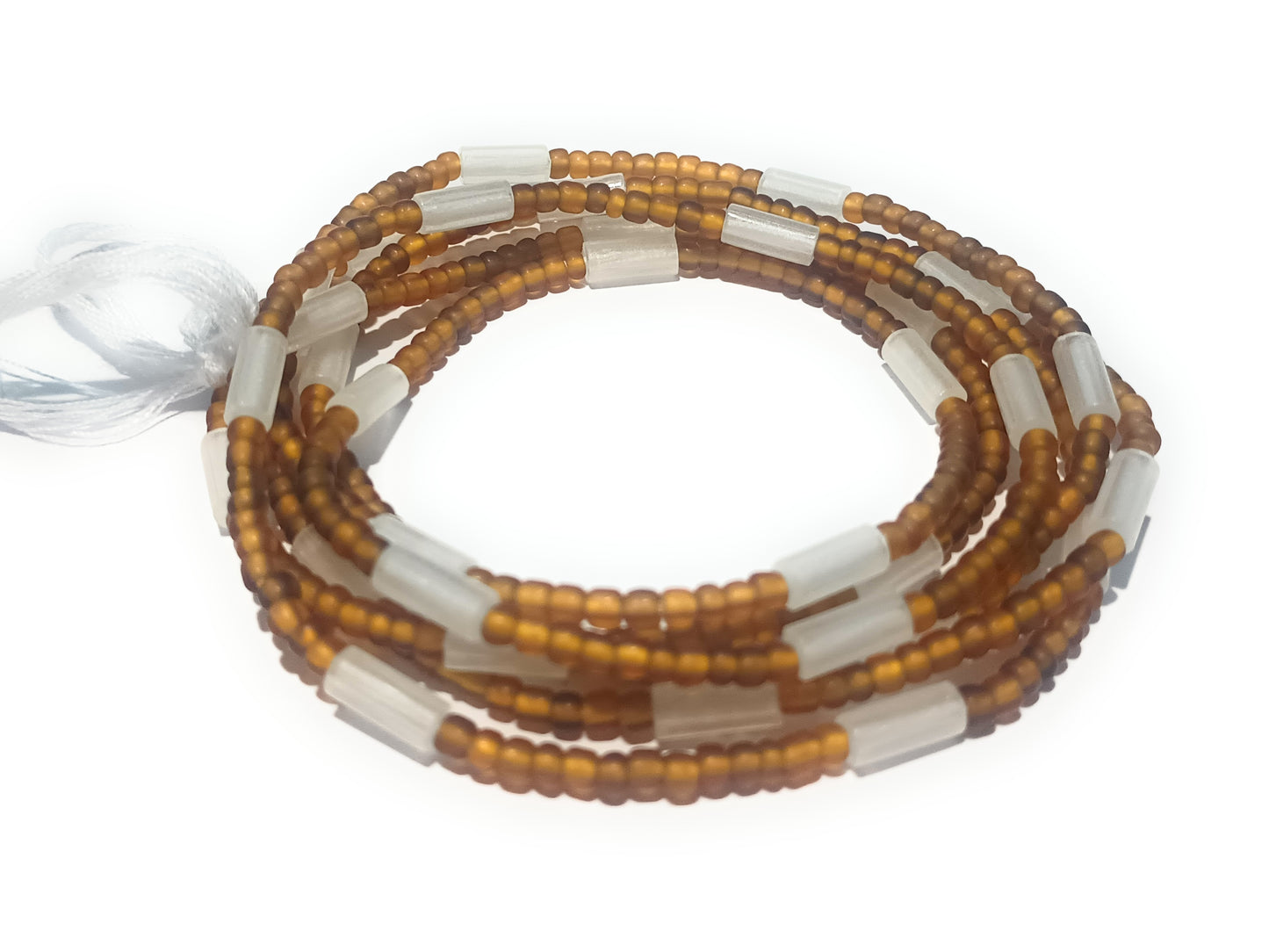 Colorful Glow-in-the-Dark Waist Beads, 44-Inch Tie-On Strand