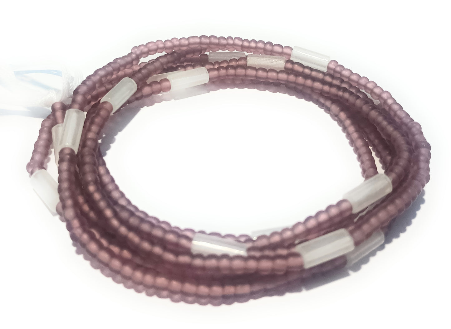 Colorful Glow-in-the-Dark Waist Beads, 44-Inch Tie-On Strand