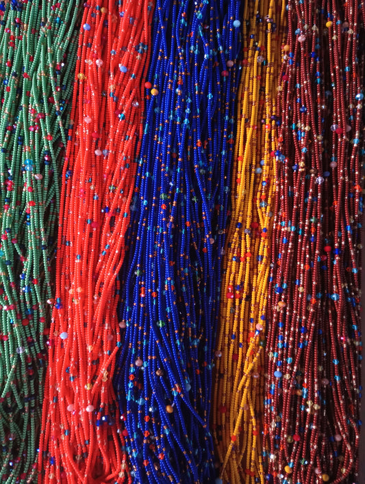 Color Burst Waist Beads