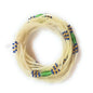 3-in-1 White Clear Cream Waist Bead Strands - Variety of Designs