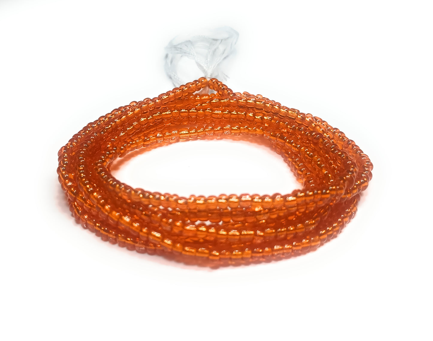 Glossy Waist Beads, 42-Inch Tie-On Strand