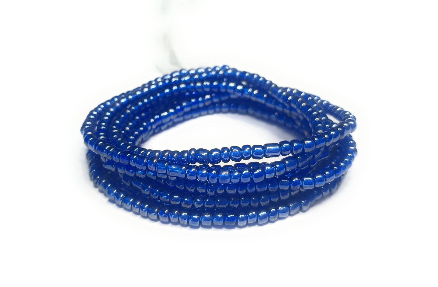 Glossy Waist Beads, 42-Inch Tie-On Strand