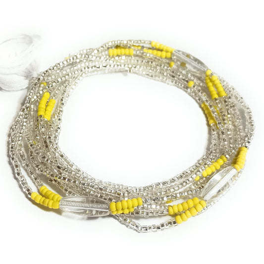 2-in-1 Waist Bead Strands, Variety of Colors