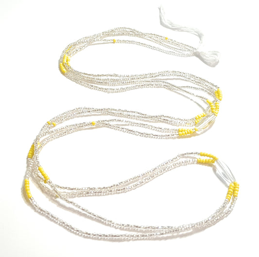 2-in-1 Waist Bead Strands, Variety of Colors