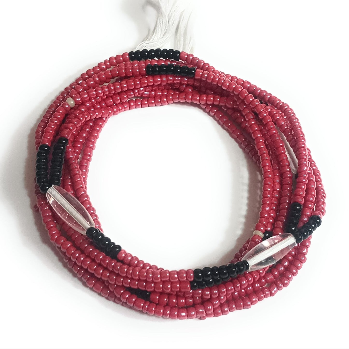 2-in-1 Waist Bead Strands, Variety of Colors