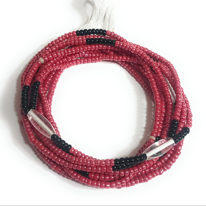 2-in-1 Waist Bead Strands, Variety of Colors
