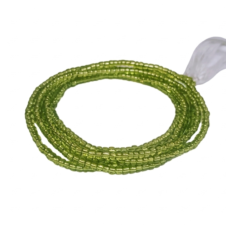 Glossy Waist Beads, 42-Inch Tie-On Strand