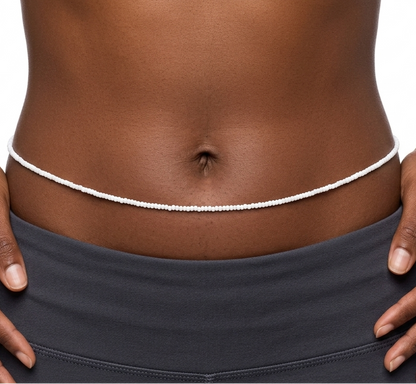 Glossy Waist Beads, 42-Inch Tie-On Strand