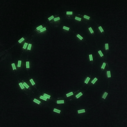 Colorful Glow-in-the-Dark Waist Beads, 44-Inch Tie-On Strand