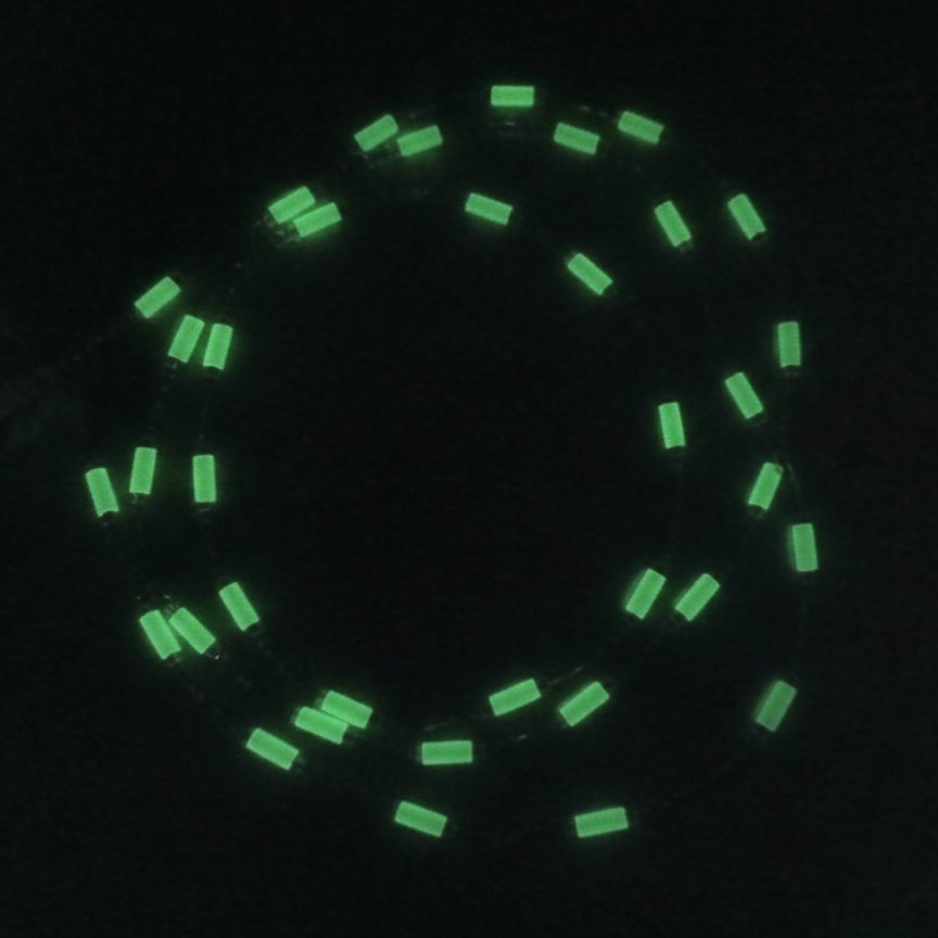 6 Pack Glow-in-the-Dark Waist Beads Bundle (44 Inch Tie-On)