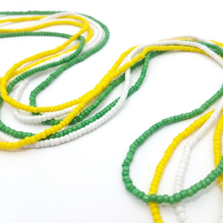 Matte Waist Beads, 42-Inch Tie-On Strand