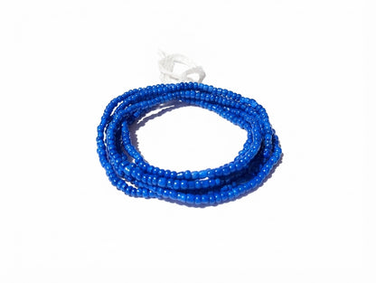 Authentic African Waist Beads, Tie-on Traditional Styles, 45 Inches of Glass Beads