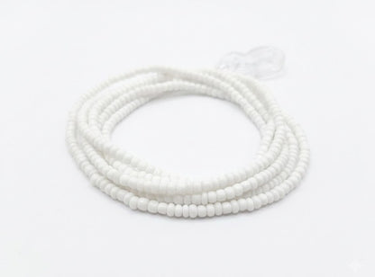 Matte Waist Beads, 42-Inch Tie-On Strand
