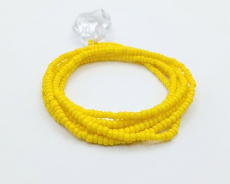 Matte Waist Beads, 42-Inch Tie-On Strand